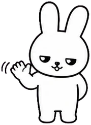 ウザイうさぎ