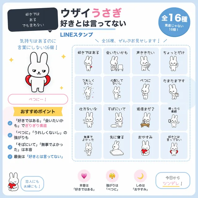ウザイうさぎ、好きとは言ってない の紹介画像